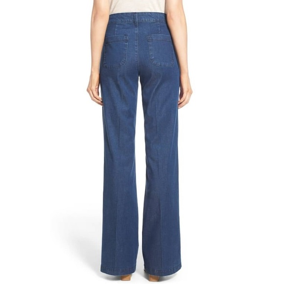 NWT | NYDJ Claire Trouser Slimming Blue Jeans  | in 12 Petite short - Picture 2 of 10